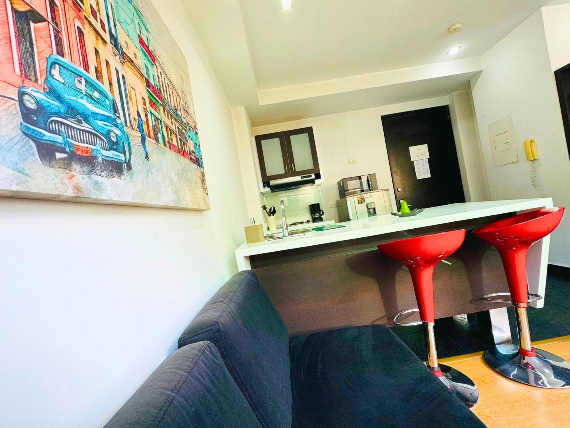 Aparta Suite Continental Bogotá Dış mekan fotoğraf